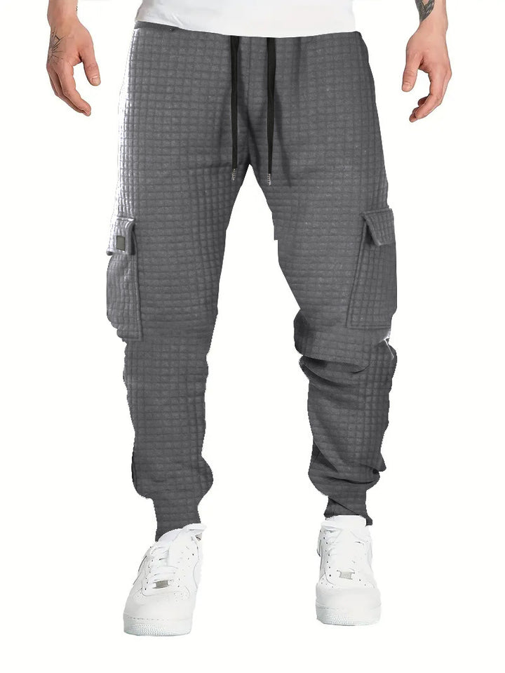 Men's cargo jogging pants with a casual chic design