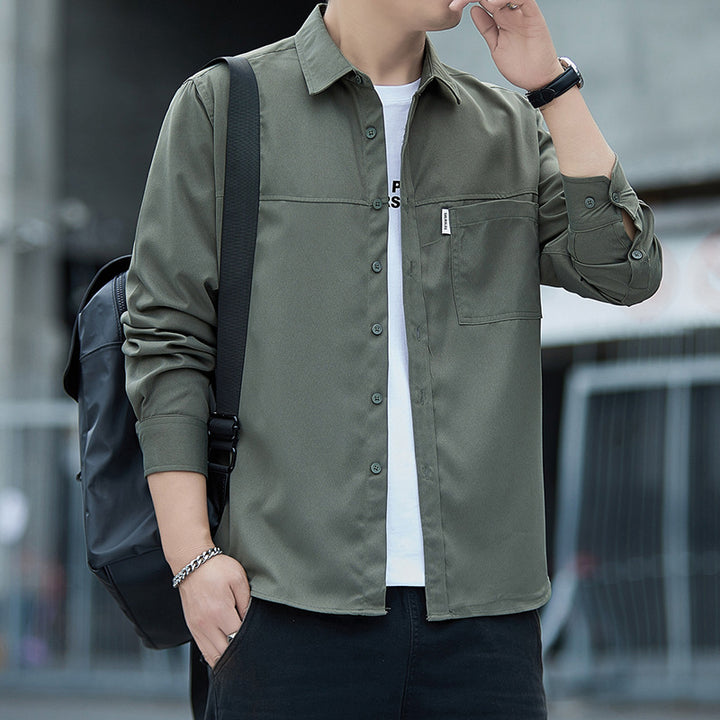 Casual overshirt jacket for men with practical pockets Lune London