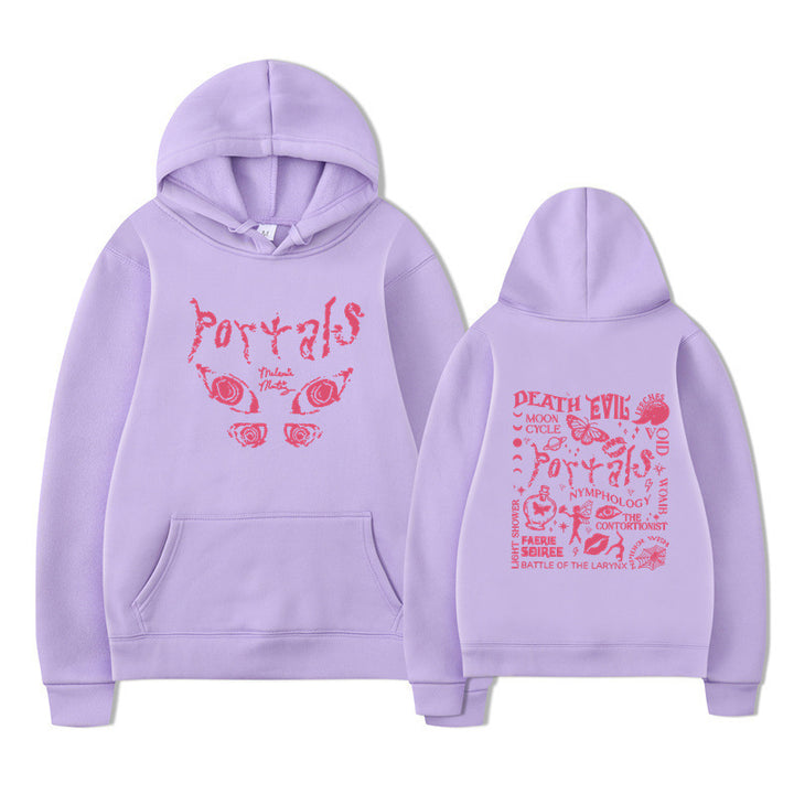 Women's hoodie with creative motif and comfortable fit Lune London