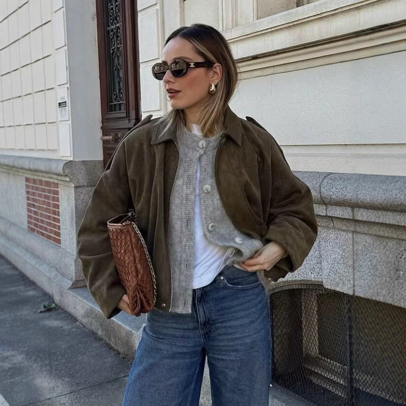 Ladies Oversized Lune London Jacket