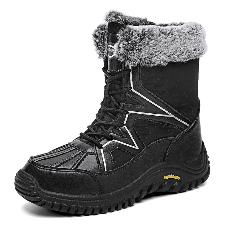 Women's waterproof winter boots with insulated lining and non-slip sole Lune London