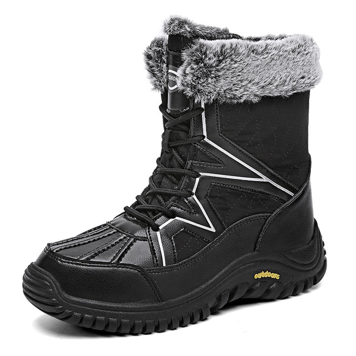 Women's waterproof winter boots with insulated lining and non-slip sole Lune London