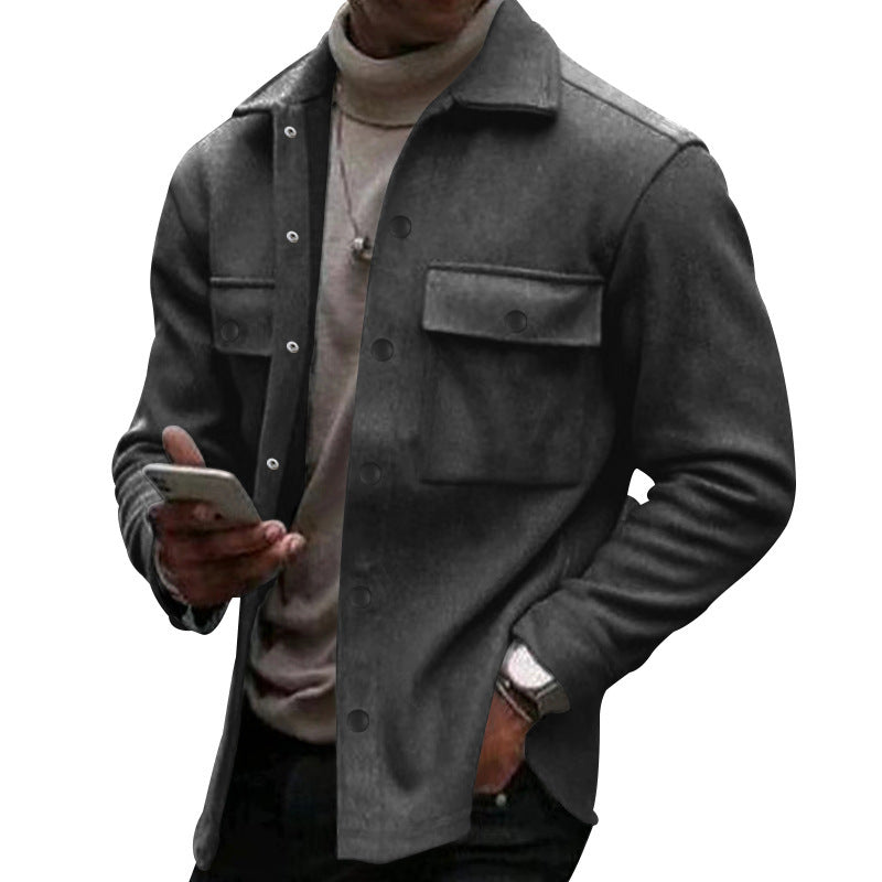 Men's casual utility jacket with practical pockets and a stylish cut Chic and style