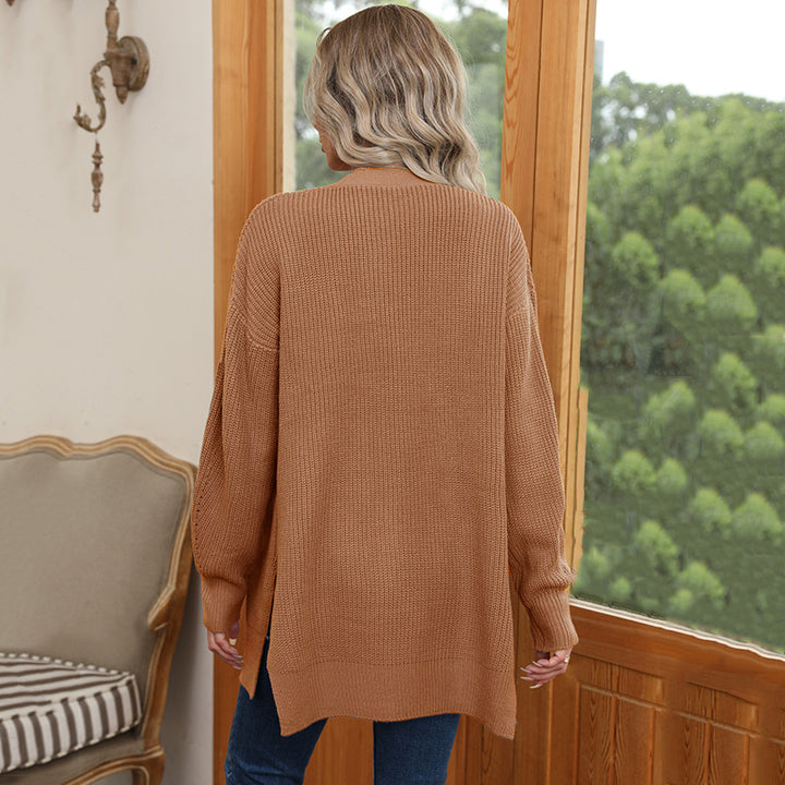 Knitted jacket for women with delicate pattern and comfortable fit Lune London