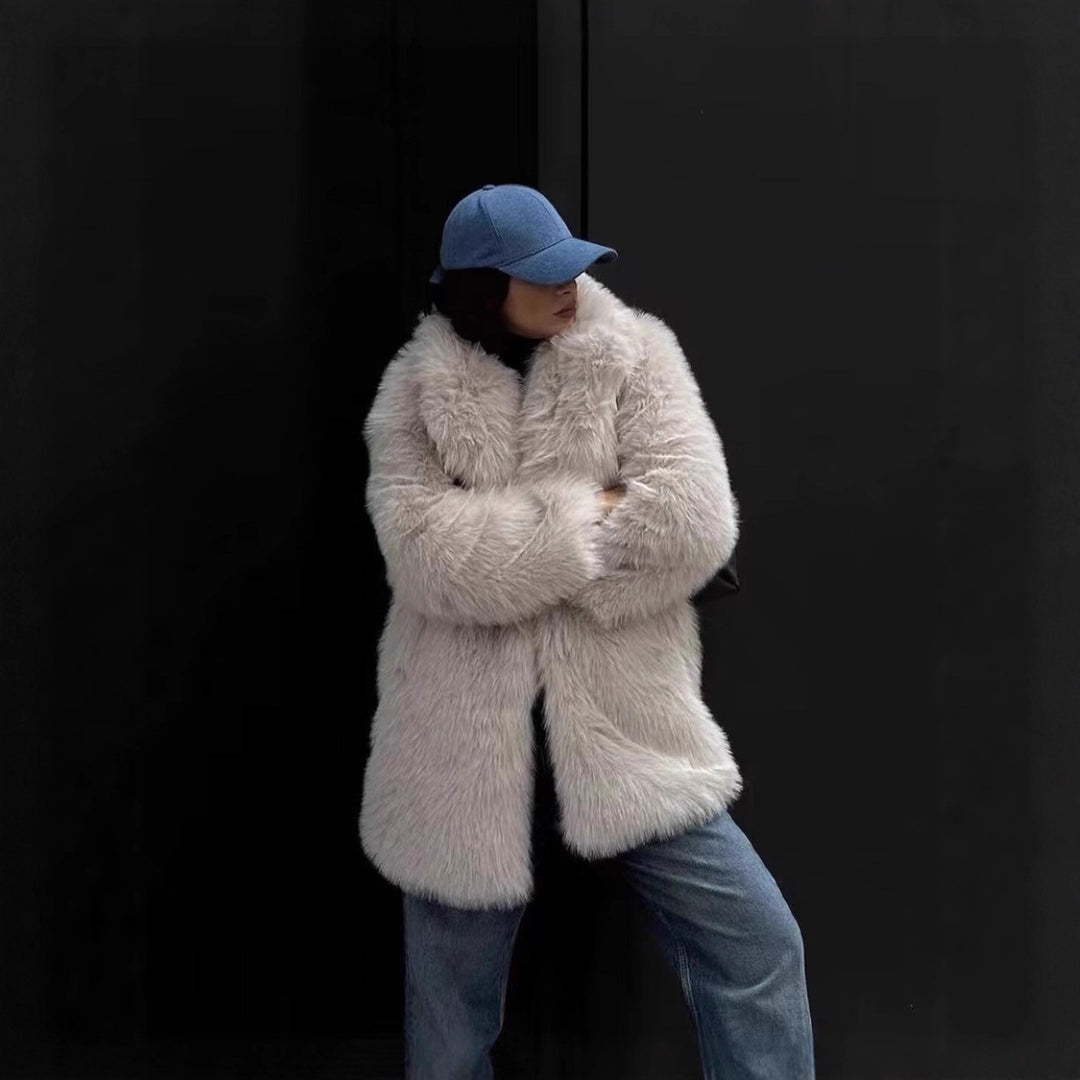 Women’s Luxury Faux Fur Jacket mit Elegant Fit & Warm Comfort | Lune London