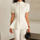 Elegant jacket for women with structured shoulders Lune London