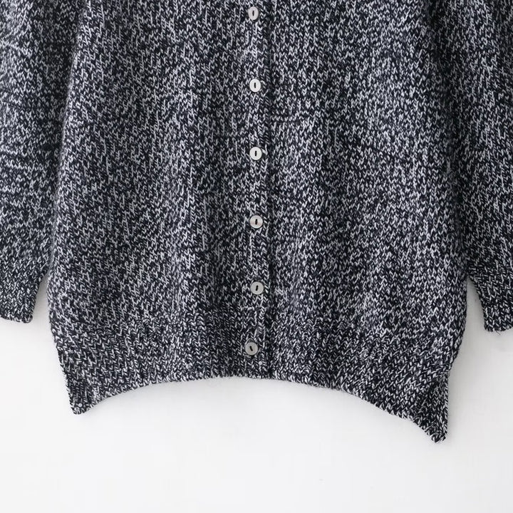 Veste élégante pour femmes en tricot avec patte de boutonnage Lune London