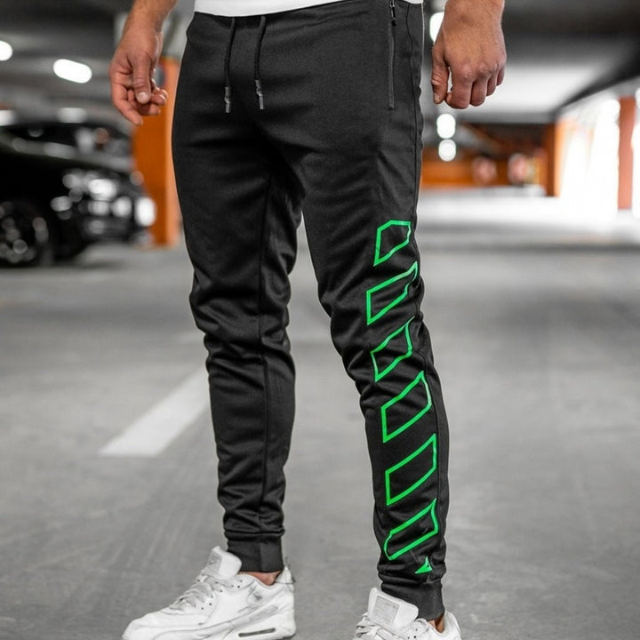 Men's sporty jogger pants with a modern design and Lune London side pockets