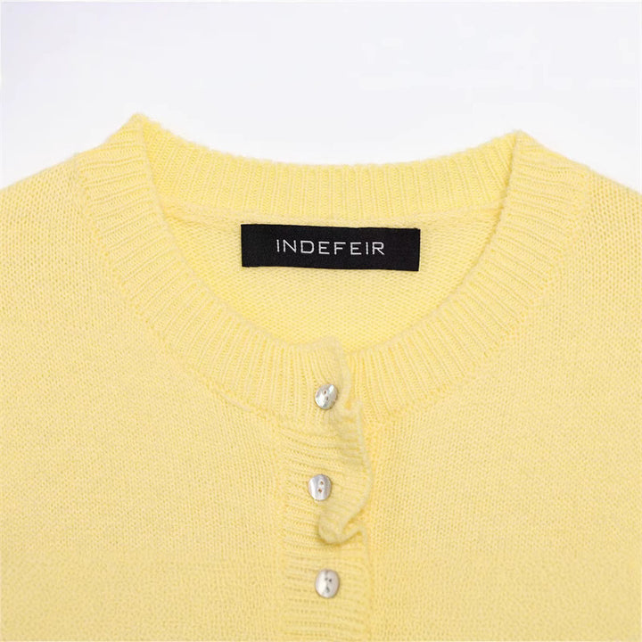 Ladies playful cardigan Lune London