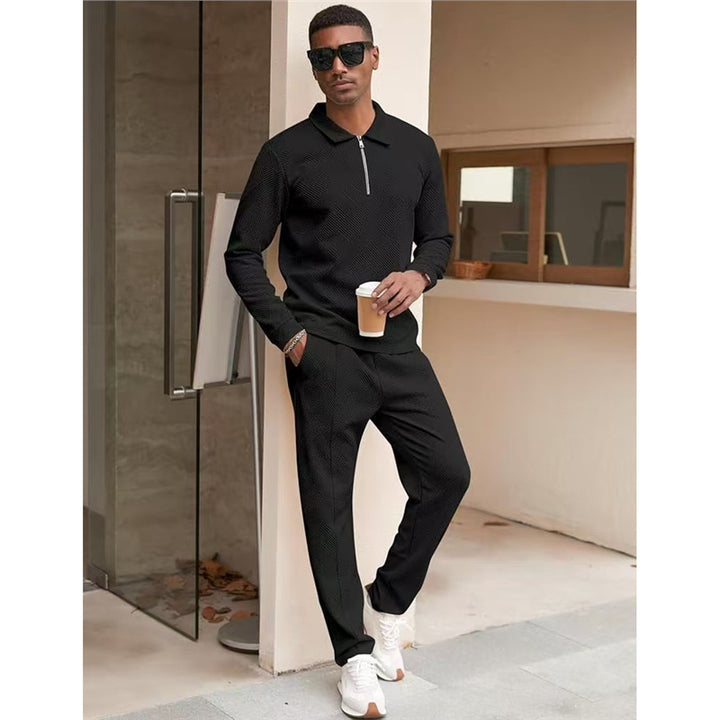Casual sweat set for men with textured upper material Lune London