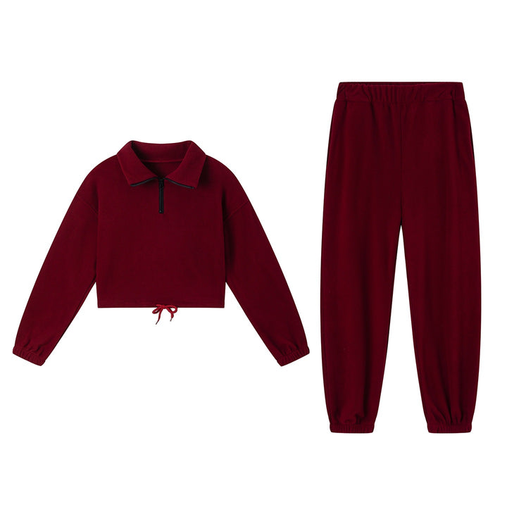 Leisure jumpsuit for women with cropped top and stretchy pants Lune London