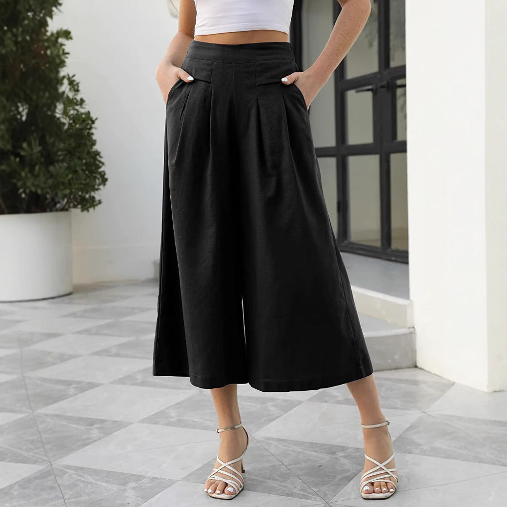Women wide pants with elegant cut Lune London