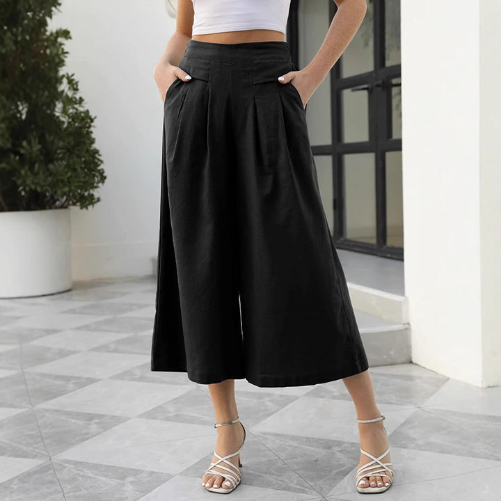 Women wide pants with elegant cut Lune London