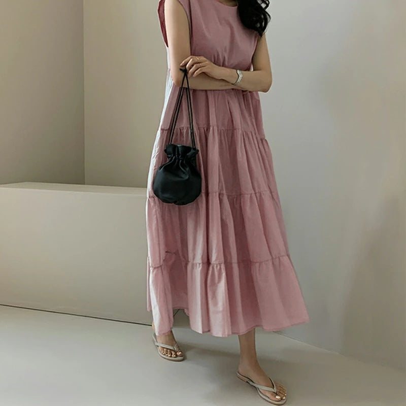 Lune London women's tiered maxi dress