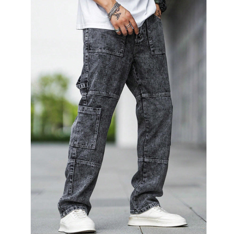 Men's cargo pants with modern pockets and relaxed fit Lune London