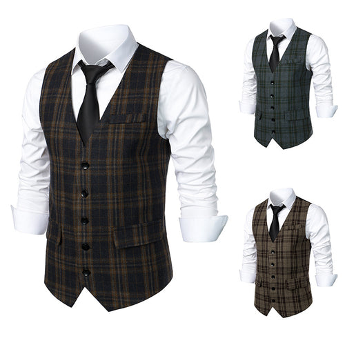 Classic checkered jacket for men with a sleek cut and practical pockets Lune London