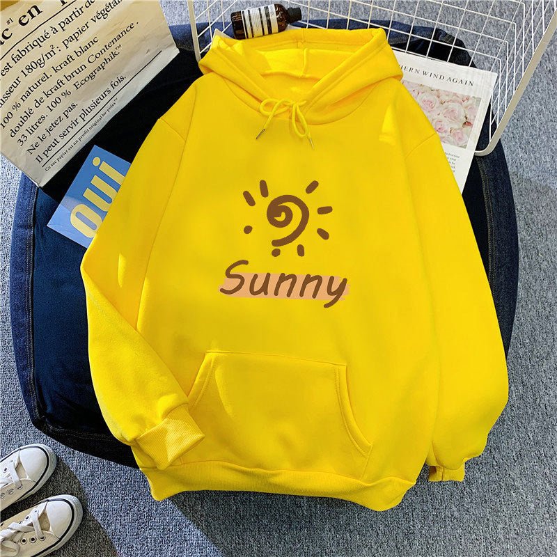 Women's Hoodie with Sunny Graphic Chic & Stil