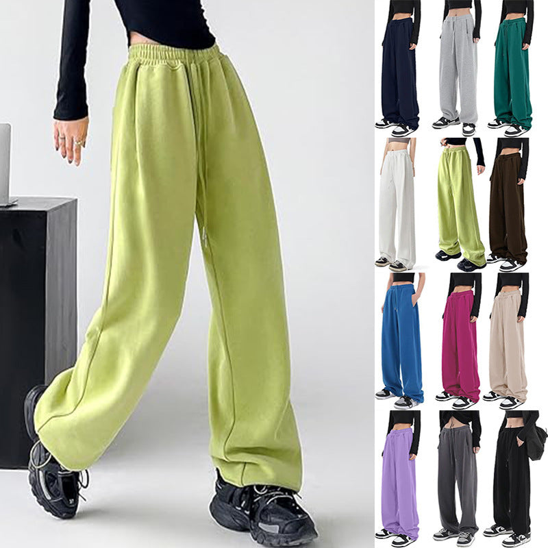 Chill wide pants for women with adjustable waist and practical pockets Lune London