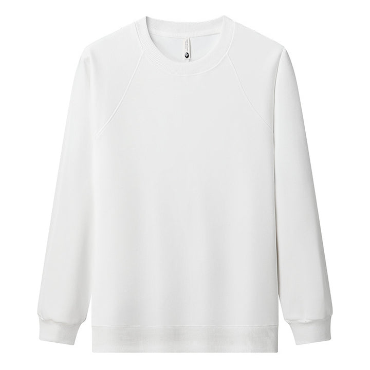 Casual women's sweatshirt with classic crew neck and modern raglan sleeves Lune London