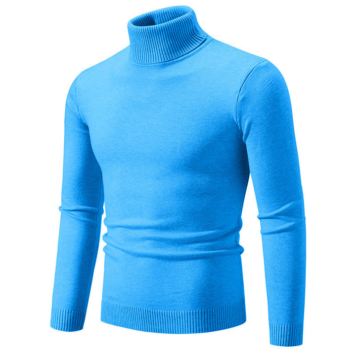 Men's Turtleneck Sweater Made Of High-Quality Cotton with A Pleasant Wearing Feel Lune London
