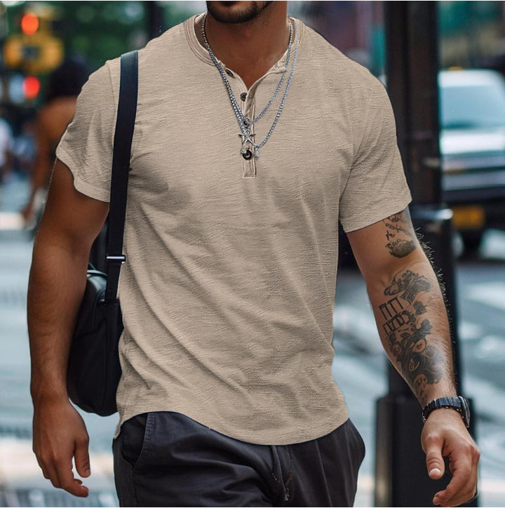 Lune London men's casual fine knit polo shirt