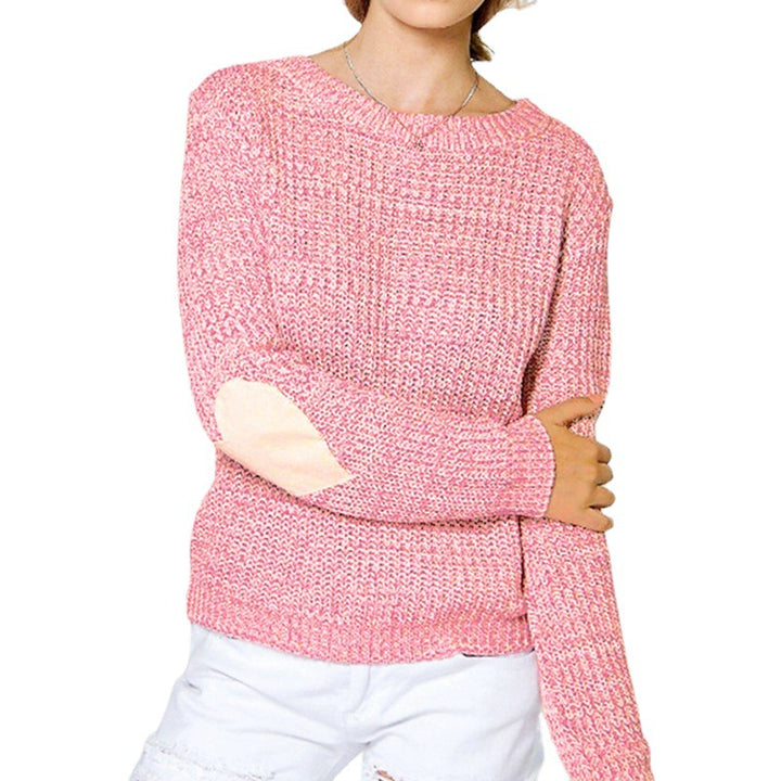 Pull en tricot pour femmes avec appliqués en forme de cœur et coupe moderne Chic & Stil
