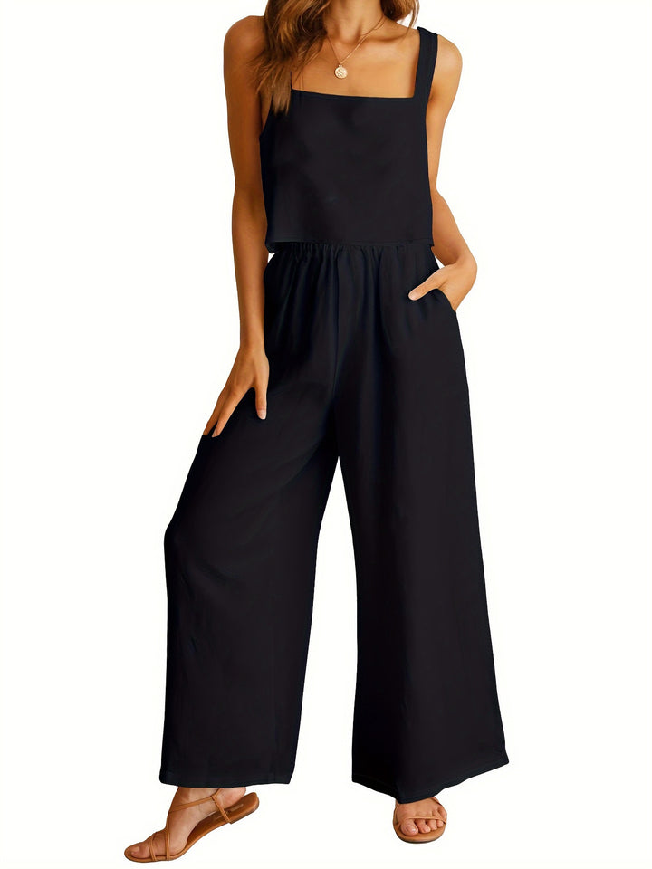 Casual outfit for women with wide legs and practical pockets Lune London