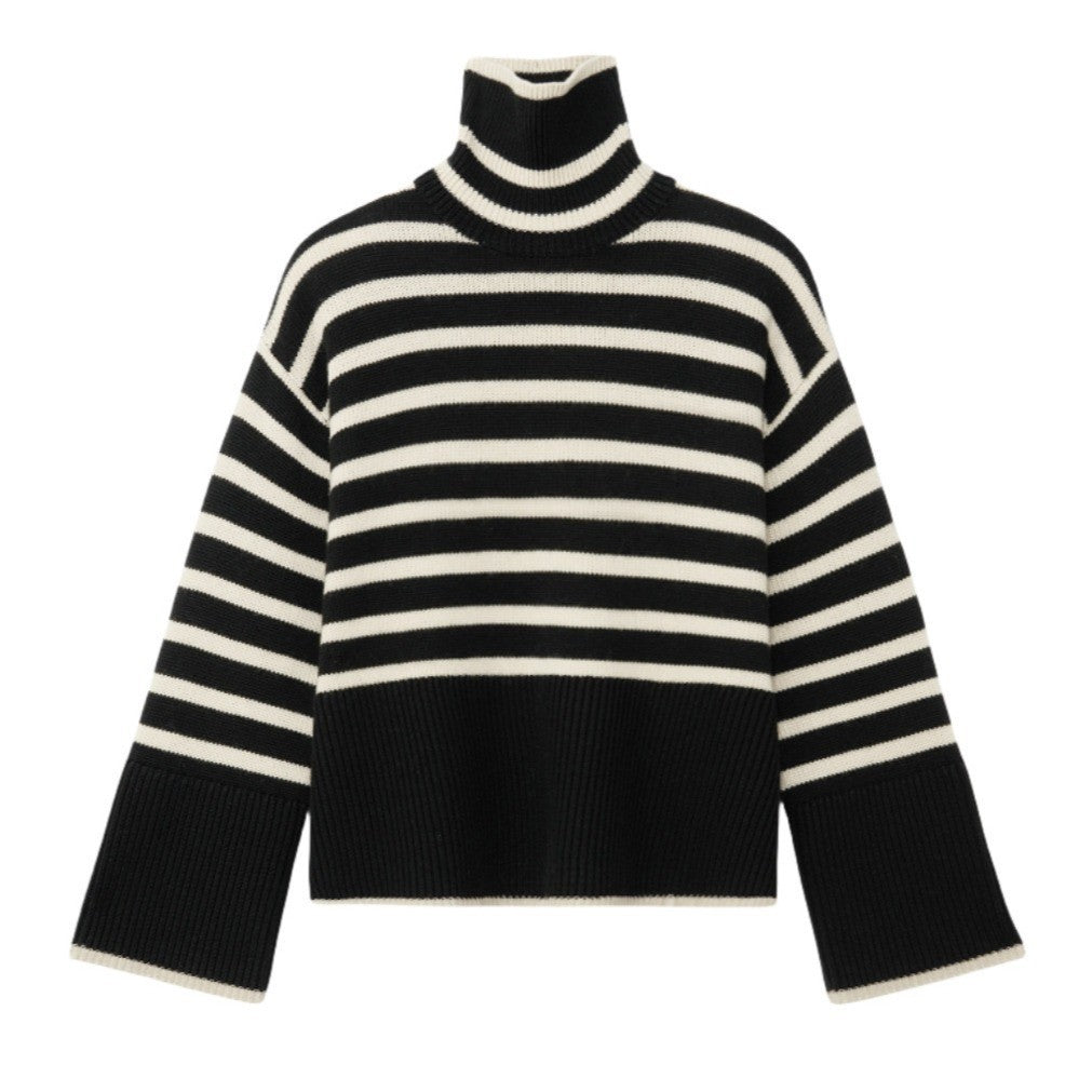 Pullover for women with turtleneck and wide sleeves Lune London