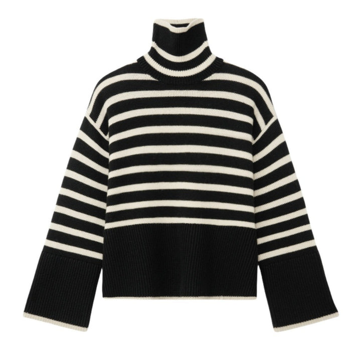 Pullover for women with turtleneck and wide sleeves Lune London