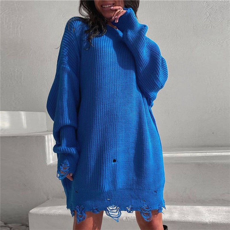 Oversized knit dress for women Lune London