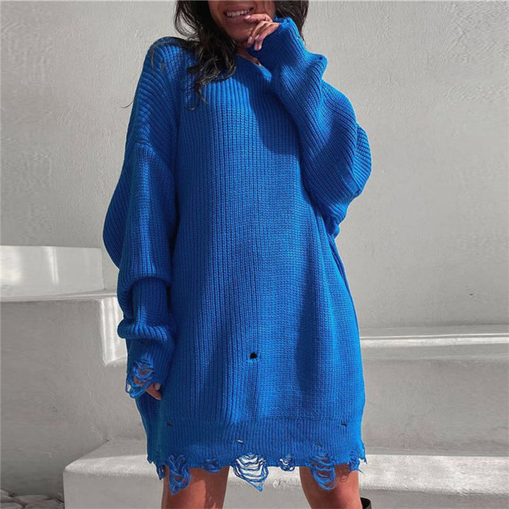 Oversized knit dress for women Lune London