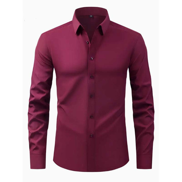 Men's Long-Sleeve Shirt with Innovative Cut and Modern Design Lune London