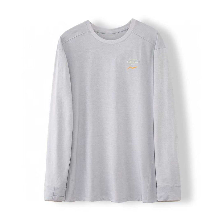 Chemise sportive à manches longues pour femmes avec une structure de tissu innovante Chic & Stil