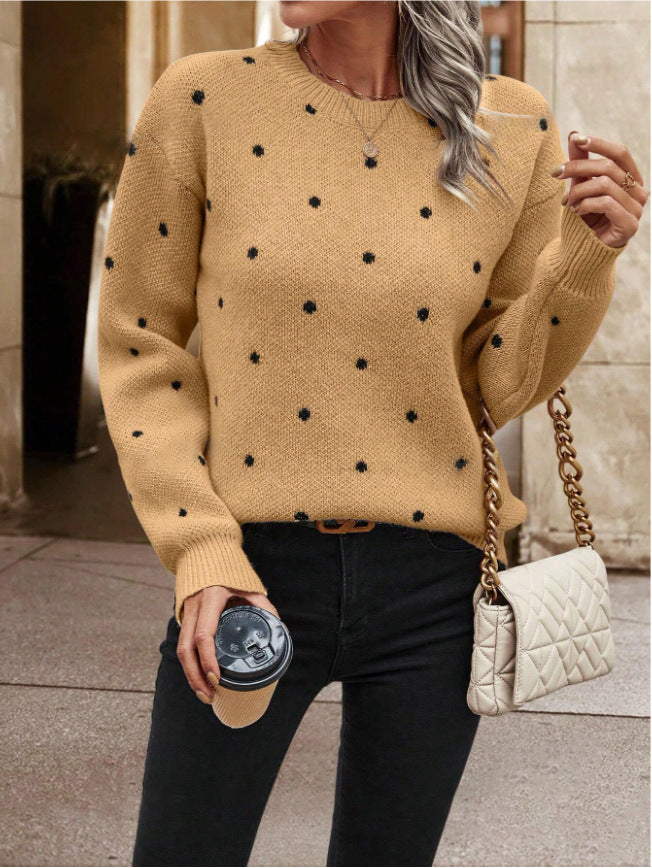 Sweater pour femmes avec un motif ludique et une coupe confortable Chic & Stil