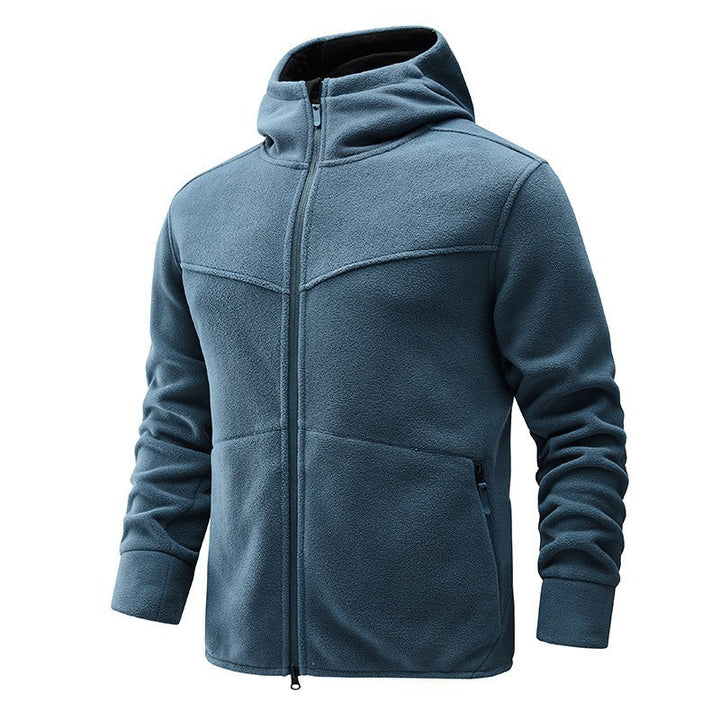 Men's fleece jacket with soft lining and practical pockets Lune London