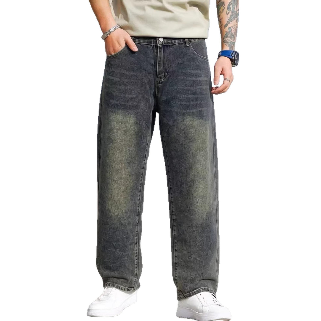 Men's casual jeans with unique design Lune London