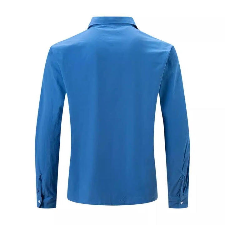 Men's Lightweight Casual Linen Button-Down Shirt Lune London