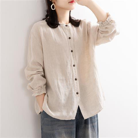 Blouse ample pour femme avec détails en bouton Chic & Stil