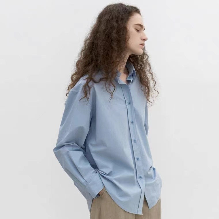 Chemise élégante pour femmes, ample, en tissu coton léger Chic & Stil