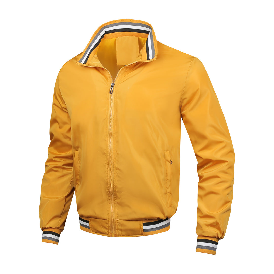 Men's sport jacket with structured collar and breathable technology Lune London