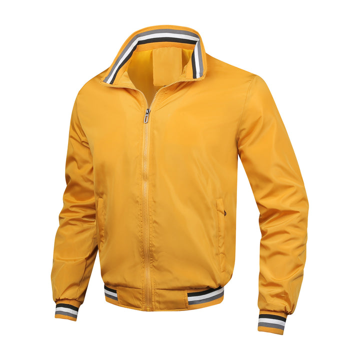 Men's sport jacket with structured collar and breathable technology Lune London