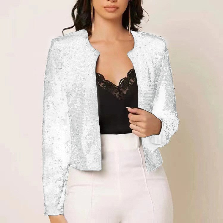 Women's Cardigan with Glitter Effect – Lune London
