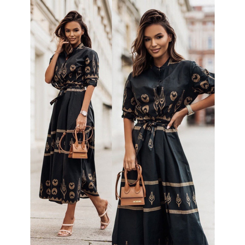 Lune London detailed embroidery bohemian maxi dress for women