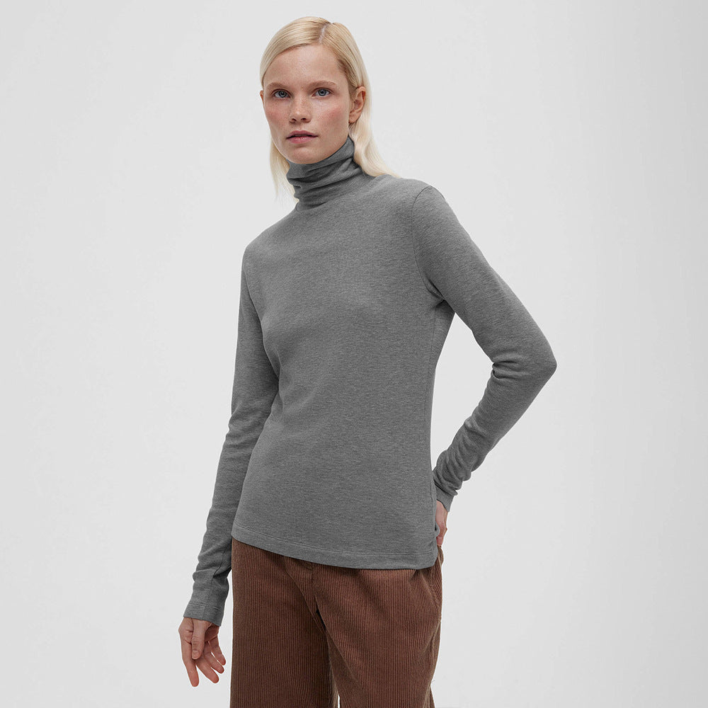 Women’s turtleneck long sleeve top Lune London