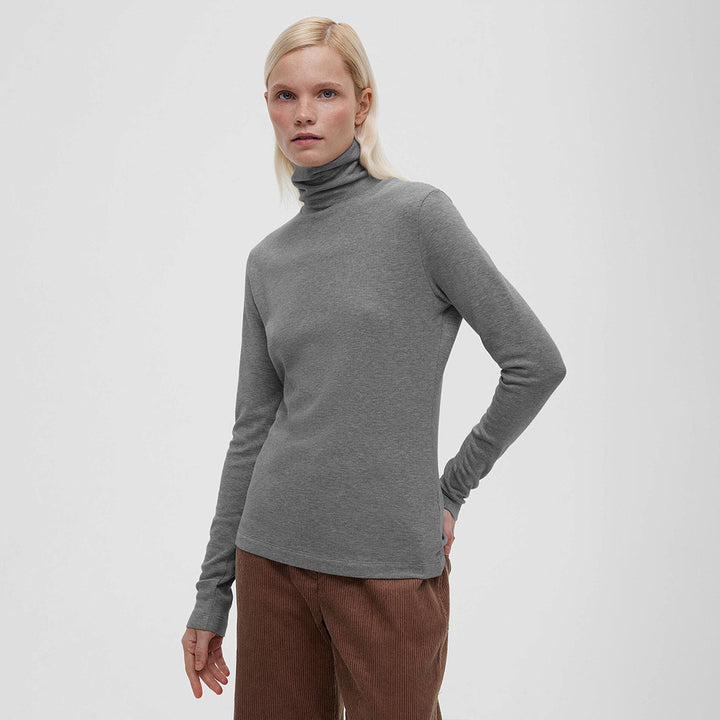 Women’s turtleneck long sleeve top Lune London