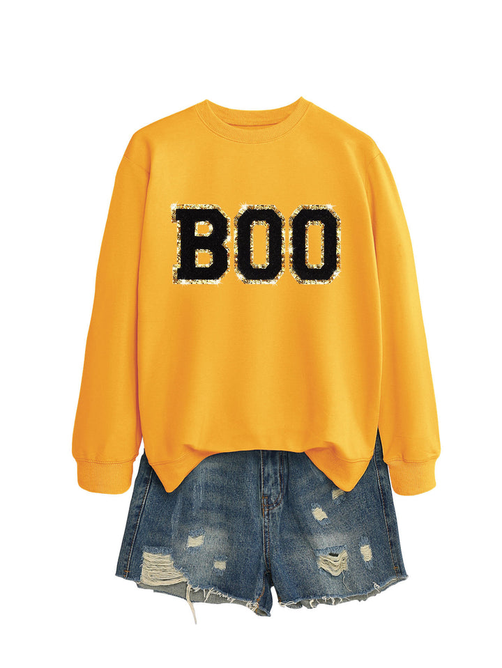 Sweat-shirt femme avec impression scintillante Chic & Stil