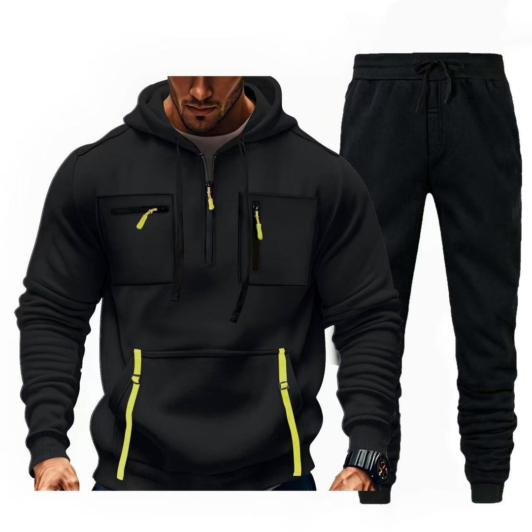 Men multifunctional hoodie and jogger pants Lune London