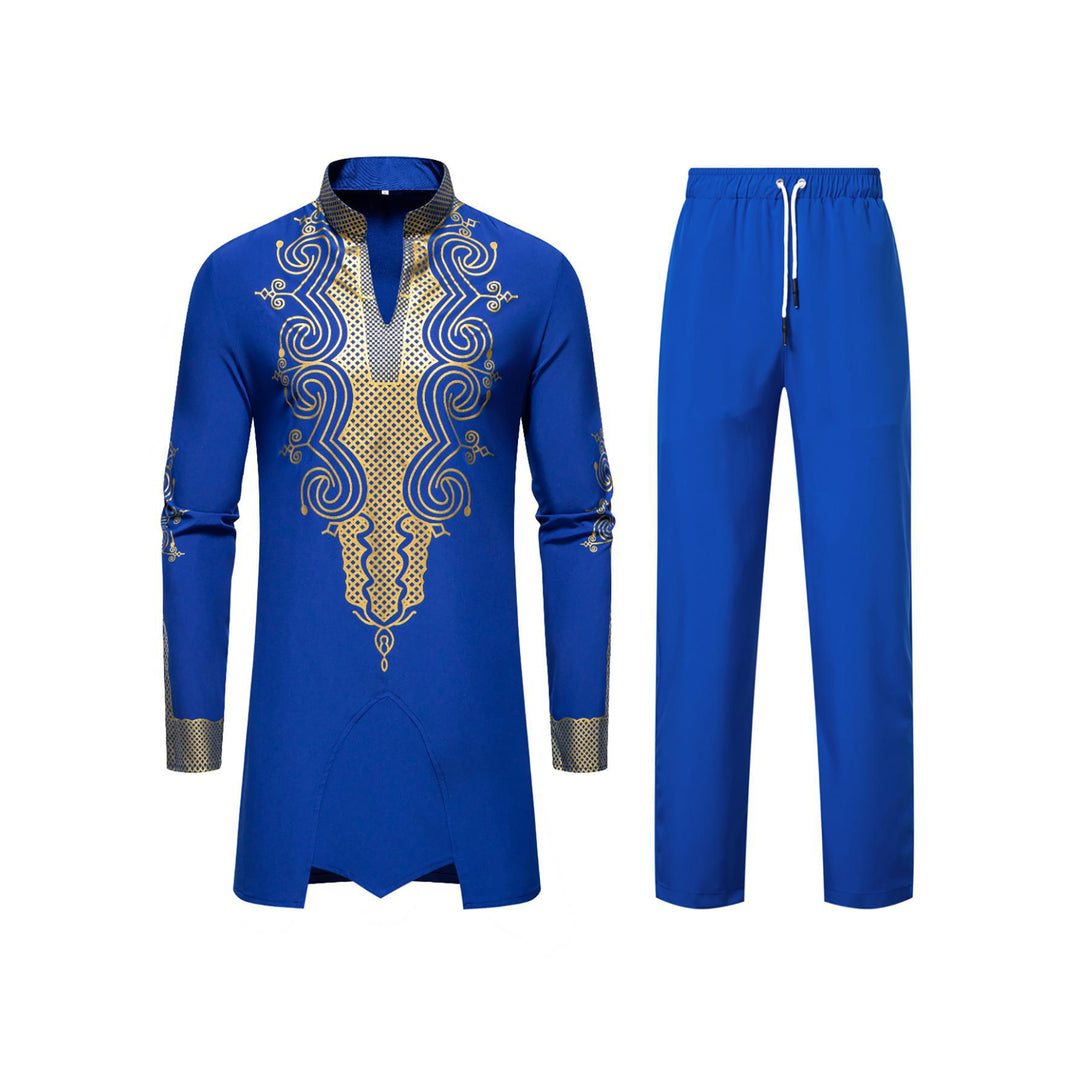 Men's traditional outfit with an elaborate pattern Lune London