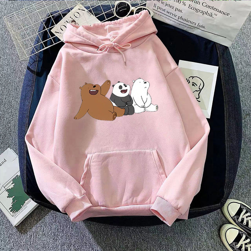 Women's hoodie with humorous animal motif Chic & Stil
