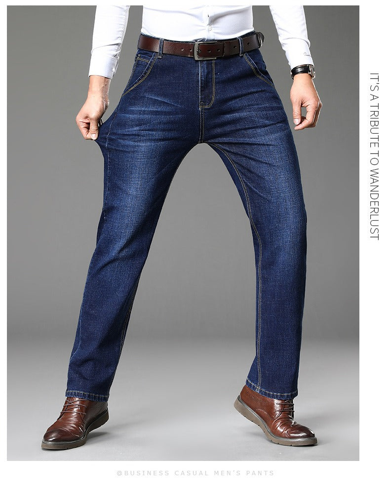 Classic jeans for men in a business casual style with a particularly comfortable fit Lune London